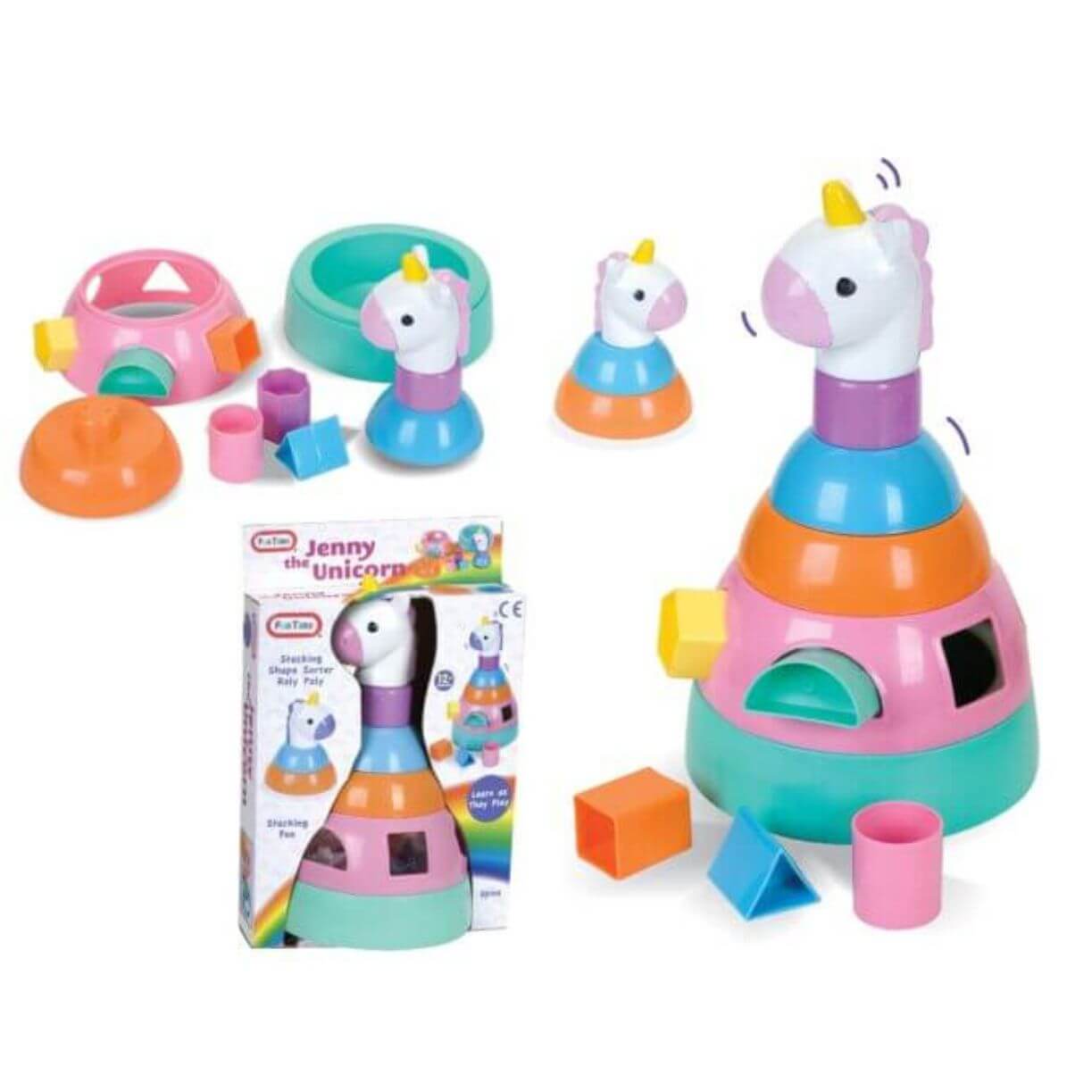 Jenny the Unicorn Shape Sorter